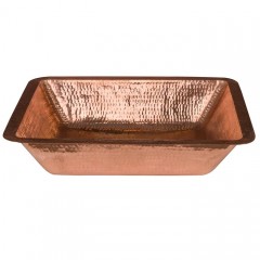 Rectangular Undermount Bathroom Sink 